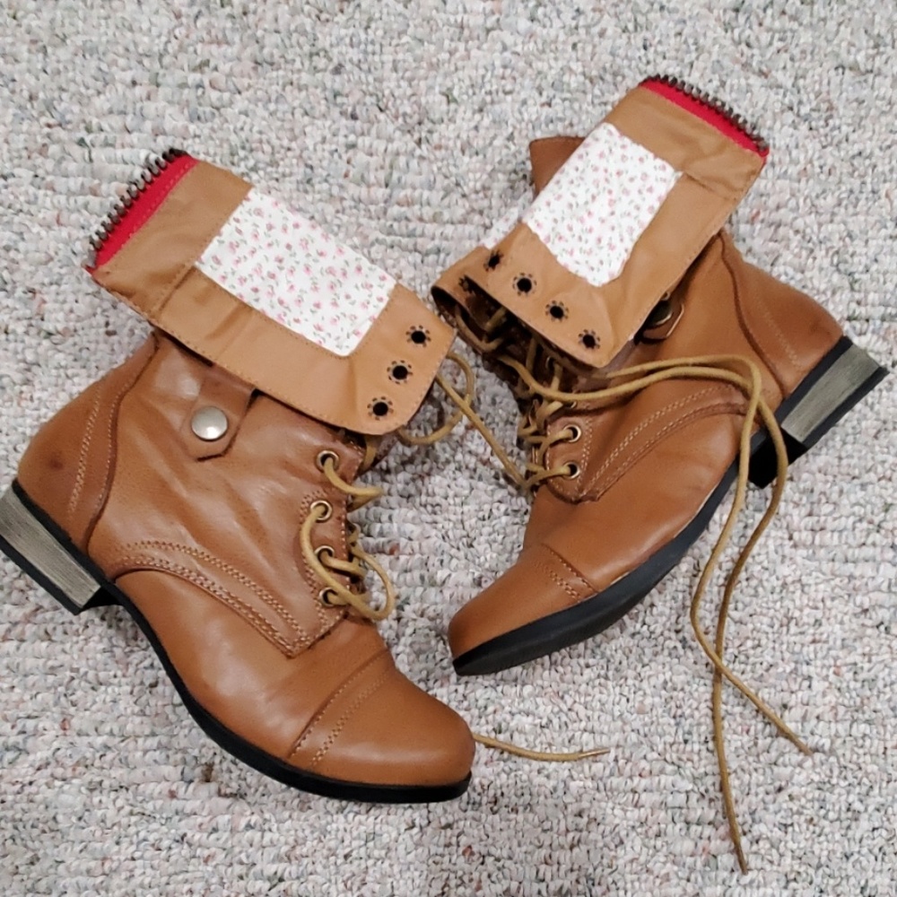 Tan Boots